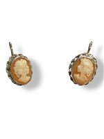 Pendientes Mandile 1922 Mujer Cammei  in Plata Conchiglia 2MORCM28